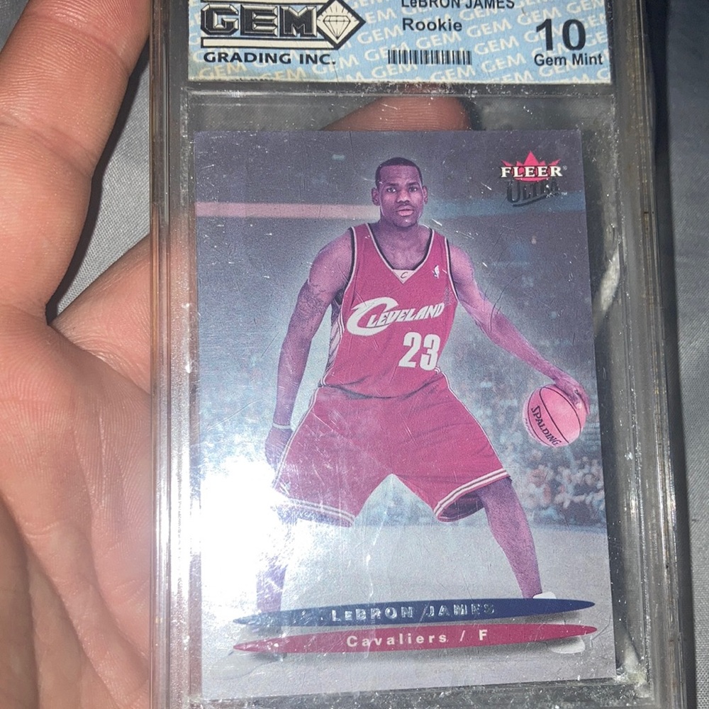 Labron james rookie card